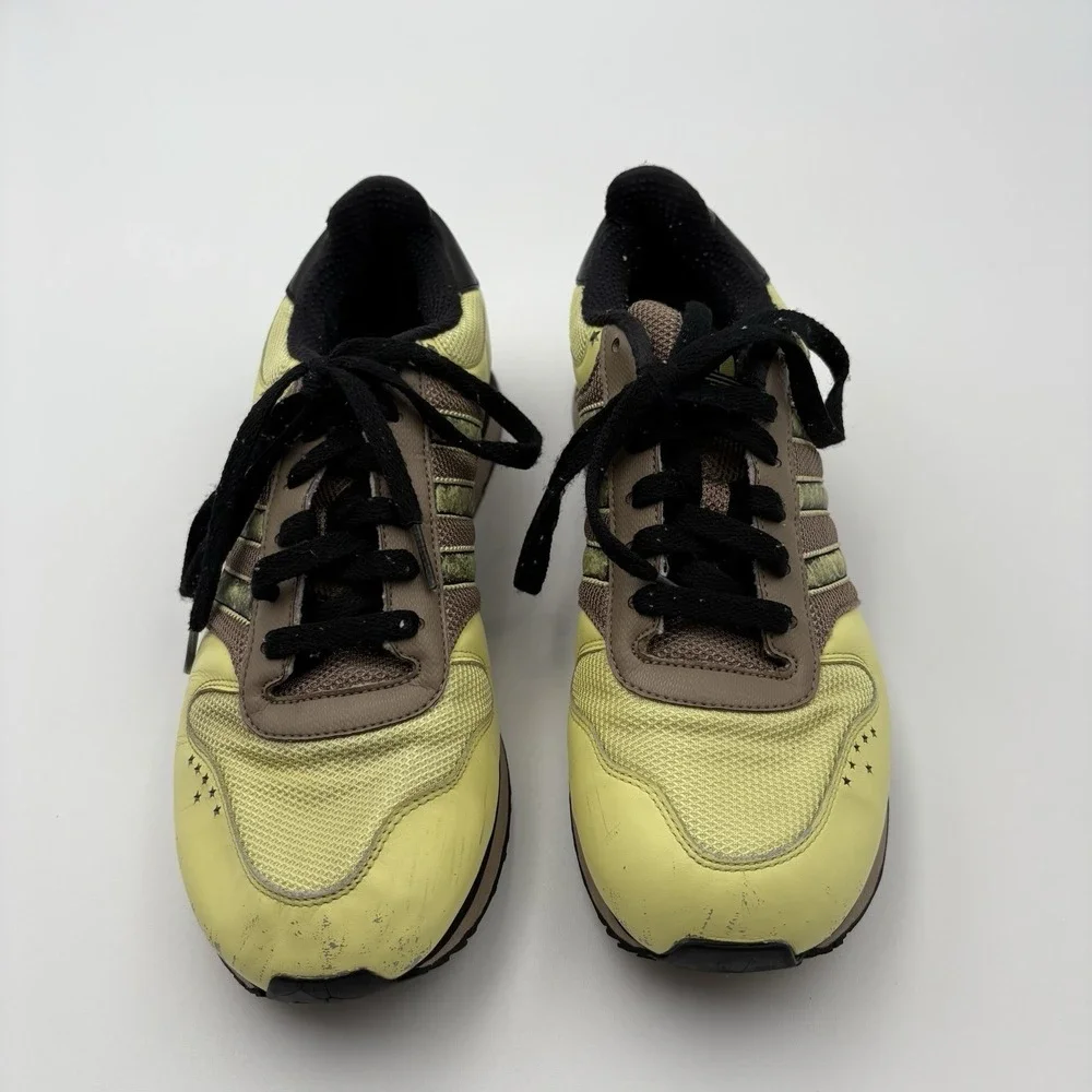 Vintage 2008 Adidas ZX 500 OG Yellow Brown Black 014906 Men's Size 10.5 Retro